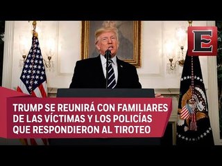 Trump anuncia visita a Las Vegas; pide unidad tras masacre