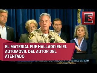 Hallan material para explosivos en Las Vegas