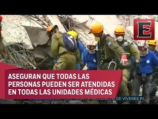 Autoridades sanitarias alistan acciones tras sismo