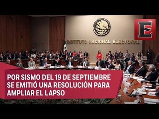 INE amplía plazo para registro de candidatos independientes