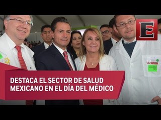 Peña Nieto reconoce labor de médicos ante emergencia por sismos