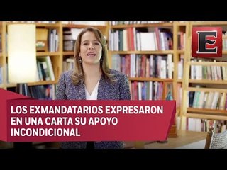 Exgobernadores del PAN expresan apoyo a Margarita Zavala