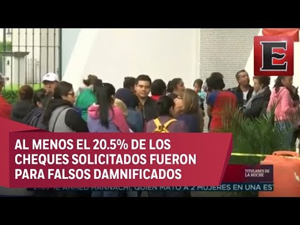 Anuncian sanciones para falsos damnificados