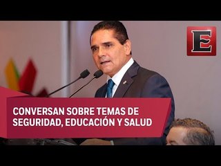 Diputados del PVEM se reúnen con el gobernador de Michoacán