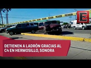 Así persiguieron y capturaron a ladrón de autos en Hermosillo