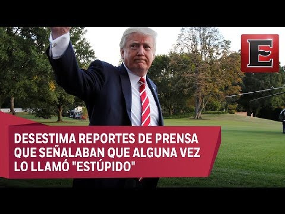 Trump reta a Tillerson a comparar coeficiente intelectual
