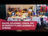 Vecinos y familiares montan ofrenda a las afueras del Colegio Rébsamen