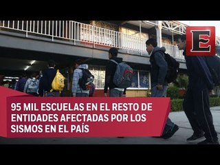 Retoman actividades más de 8 mil escuelas en la CDMX