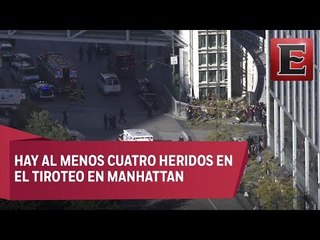 ÚLTIMA HORA: Se registra tiroteo en Nueva York, EU