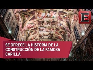 Download Video: Réplica de Capilla Sixtina se exhibe en Mérida, Yucatán