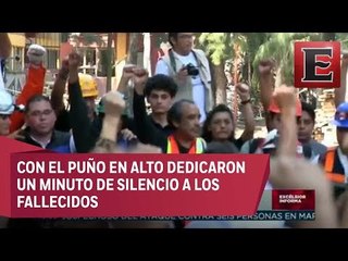 Rinden homenaje a víctimas del 19S en multifamiliar de Taxqueña