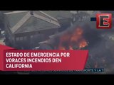 En vivo: Evacuaciones masivas por fuertes incendios en California