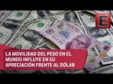 Análisis del descenso del peso mexicano frente al dólar