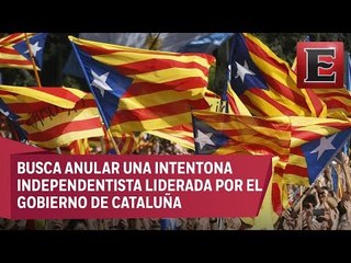 Rajoy convoca a elecciones en Cataluña
