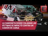 LO ÚLTIMO: Muere la actriz Maru Dueñas y productor en accidente vial en la México-Cuernavaca