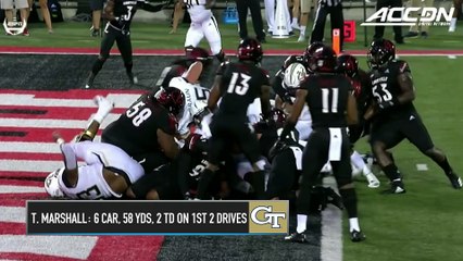 Georgia Tech vs. Louisville Football Highlights (2018)