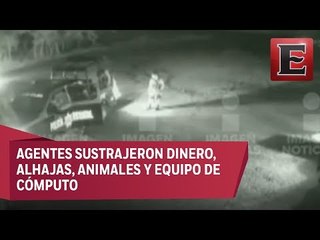 Suspenden a 15 policías de Oaxaca acusados de robar un rancho