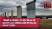 EU evalúa los prototipos del muro fronterizo con México