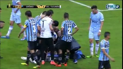 gol do gremio cicero 2x0