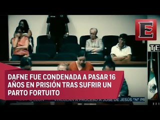 Dafne Mcpherson pide justicia al interior del penal de Querétaro
