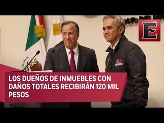 Gobierno capitalino entregará recursos a afectados por sismo
