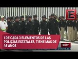 Segob da a conocer cifras de envejecimiento de la policia