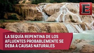 Cascadas de Agua Azul, de Chiapas, sufre extraña reducción en su corriente