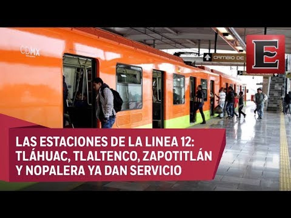 Entregan estaciones del Metro dañados por el sismo