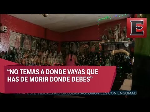 Conmemoran Día de Muertos con festejos para la Santa Muerte