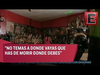 Conmemoran Día de Muertos con festejos para la Santa Muerte