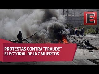 Al menos 7 muertos y una veintena de heridos en Honduras