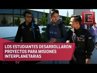 Estudiantes de Hidalgo destacan en concurso de la NASA