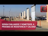 EU revisa los ochos prototipos para el muro fronterizo de Trump