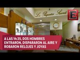 Asaltan joyería en Santa Fe; por tercera vez