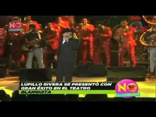 Lupillo Rivera llena tres Teatros Blanquita y aclara porque su hermano Gustavo lo golpeó