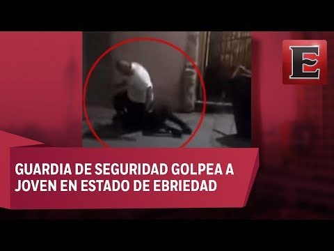 Cadenero de bar en Saltillo tunde a puñetazos y patadas a joven