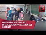 CNTE y normalistas paralizan actividades de plazas comerciales de Oaxaca