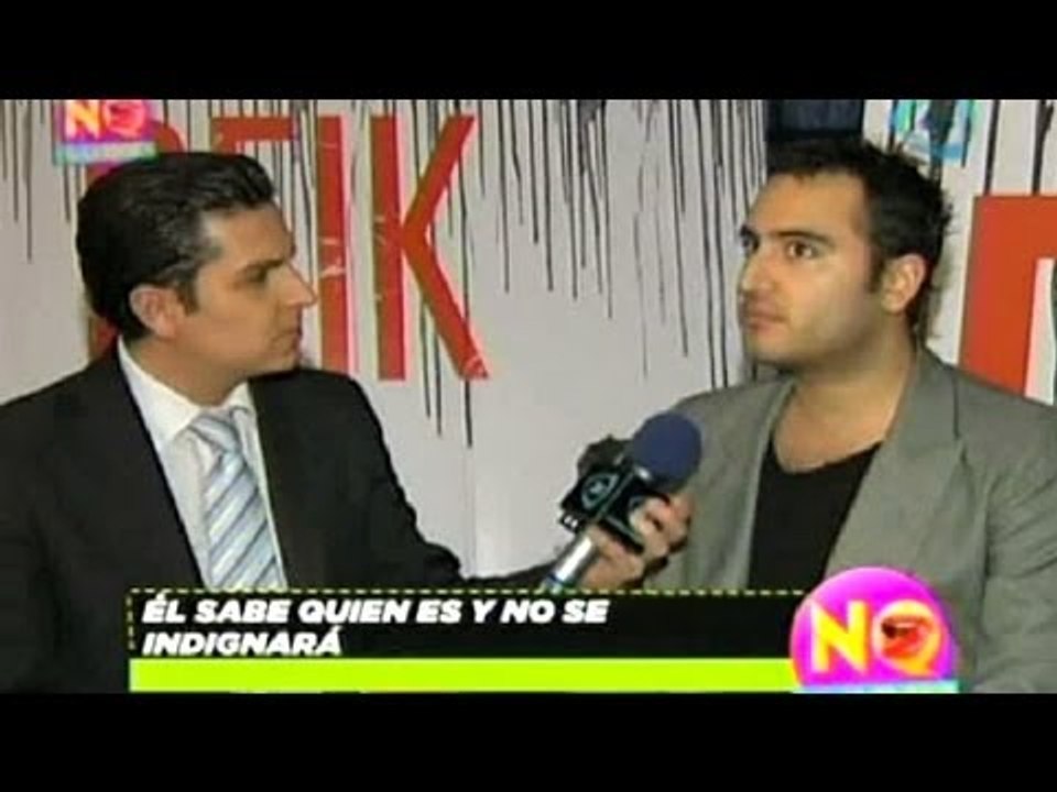 Jesús Navarro de Reik aclara que no es un alcohólico