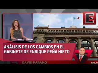 David Páramo habla sobre los cambios en el gabinete de Peña Nieto