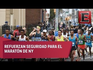 Fuertes medidas de seguridad en Maratón de Nueva York