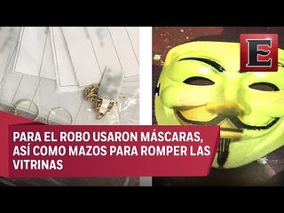 Caen tres delincuentes por robo a casa de empeño en la Anáhuac