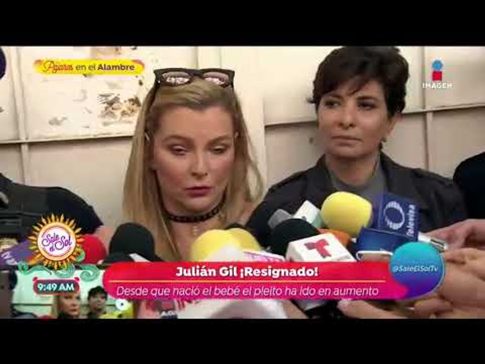 ¡Julián Gil habla de las polémicas declaraciones de Alicia Machado! | Sale el Sol
