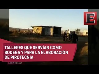 Explosión de polvorín en Zacatecas deja dos muertos
