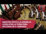 Mancera envía terna para nuevo delegado de la V. Carranza