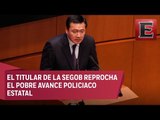 La seguridad pública vive una situación muy compleja: Osorio Chong