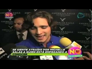Diego Boneta confiesa sus sentimientos por Michelle Salas.