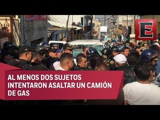 Intento de linchamiento en Cuajimalpa provoca enfrentamiento entre policías y colonos