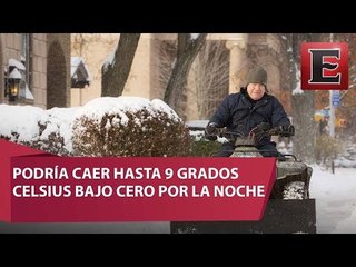 Frío histórico se extiende por Estados Unidos