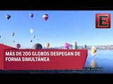 Realizan Festival del Globo en León, Guanajuato