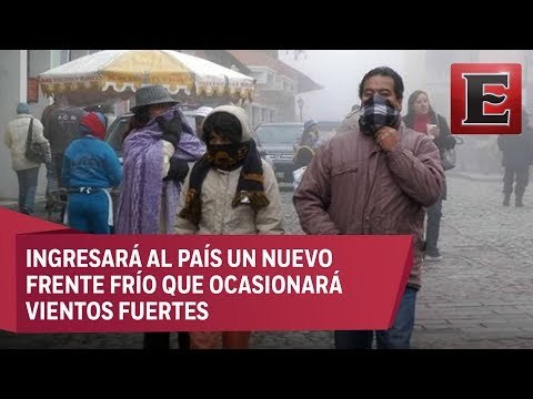 Alertan a población de Zacatecas a protegerse de las bajas temperaturas